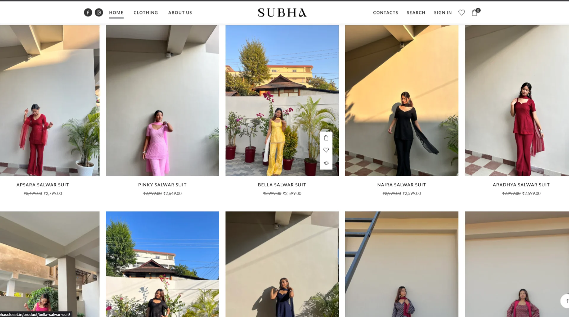 Subhas Closet — Performance-Driven Fashion E-Commerce Platform - E-Commerce project implementation screenshot 2 by Sitemaker Lab