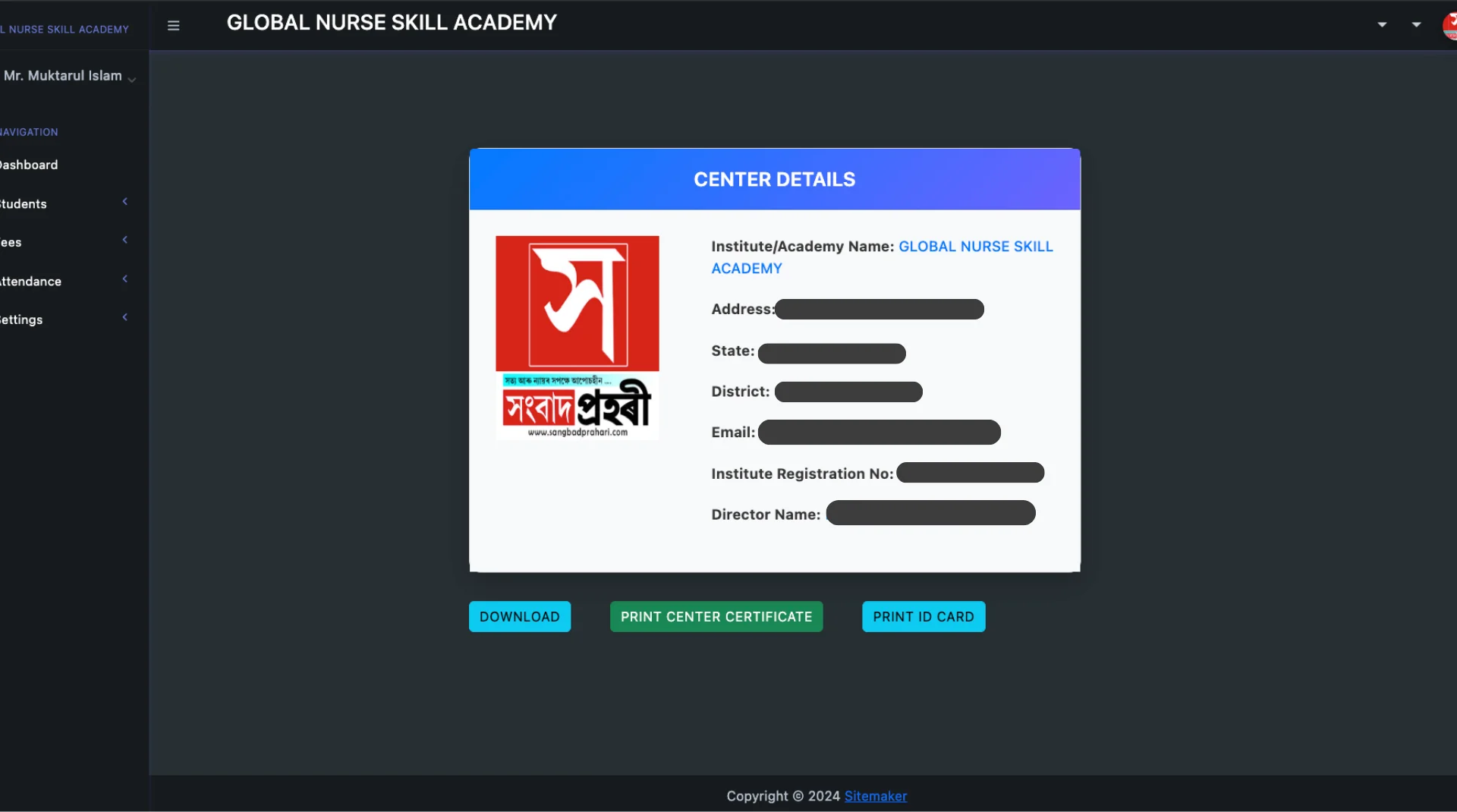 Wellbeing Initiative — Role-Based Education & Affiliation Management Platform - Education Technology project implementation screenshot 1 by Sitemaker Lab