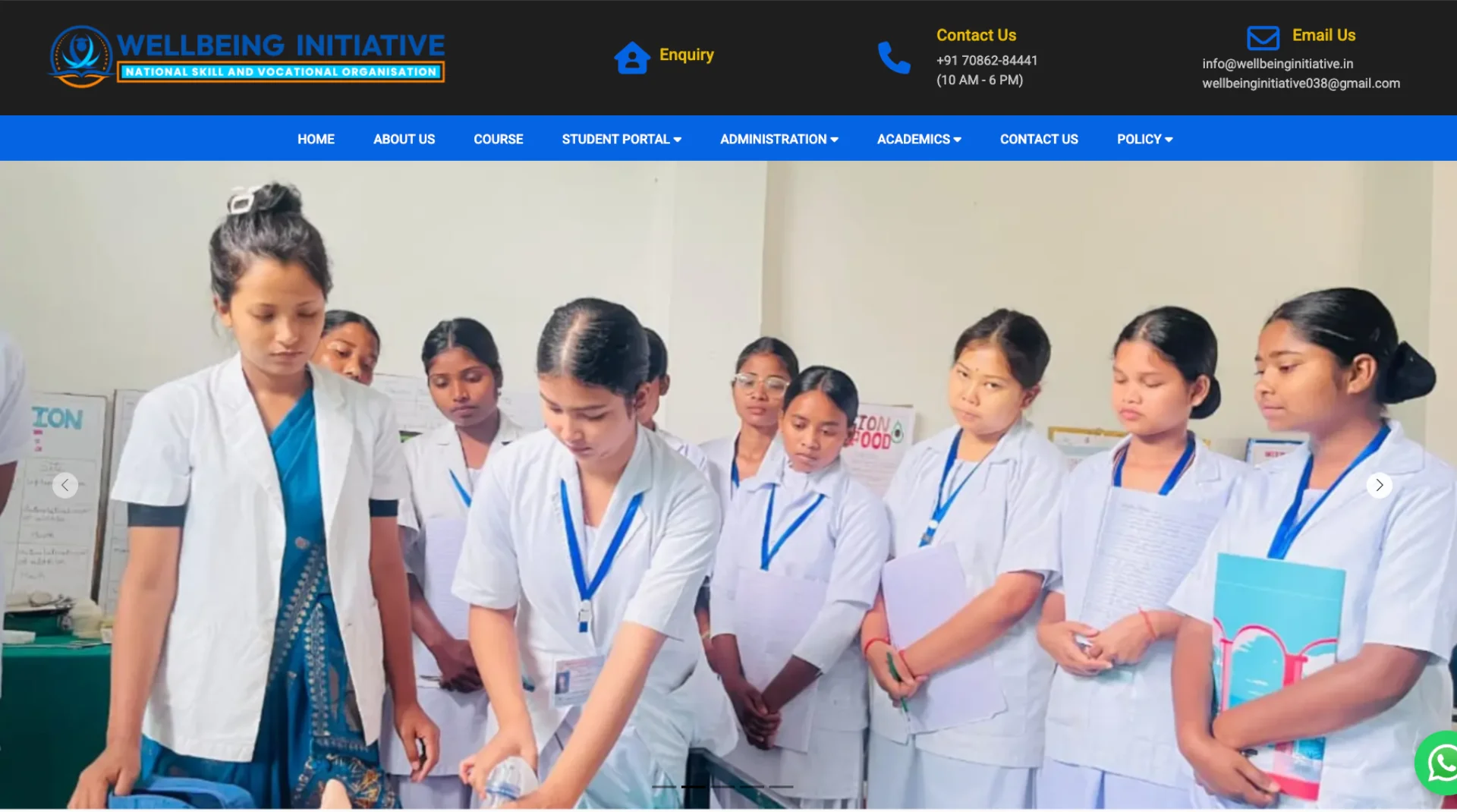 Wellbeing Initiative — Role-Based Education & Affiliation Management Platform - Next case study by Sitemaker Lab