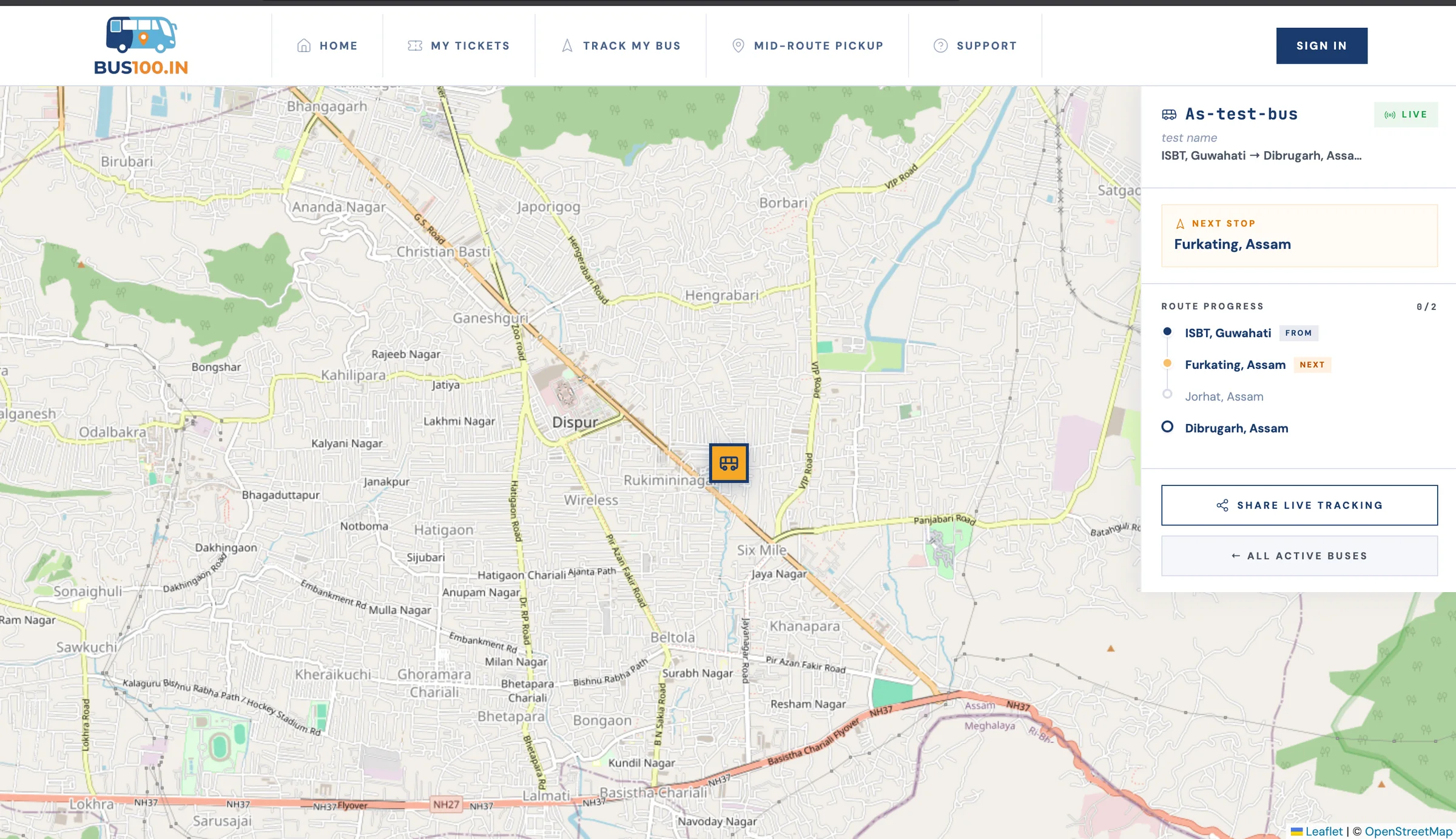 Scaling Public Transit: High-Concurrency Real-Time Bus Booking Ecosystem - Enterprise Solutions project implementation screenshot 2 by Sitemaker Lab