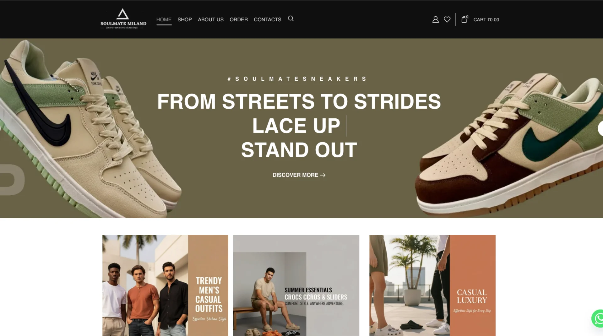 Soulmate Miland - Web Design project by Sitemaker Lab